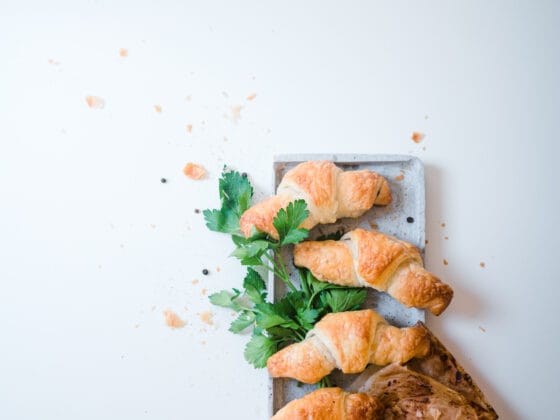 Vegane Schinkengipfeli