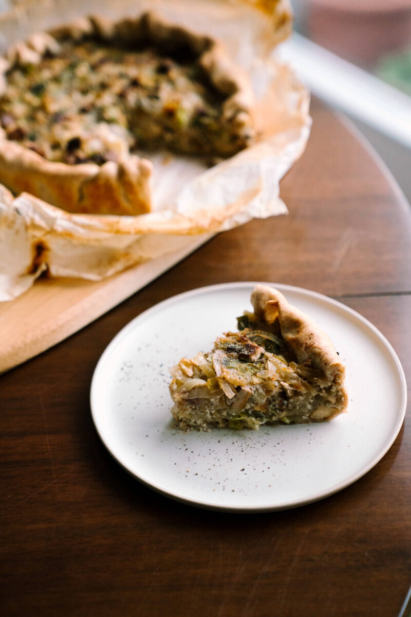 Veganer Zwiebelkuchen, Berner Zibelewäie