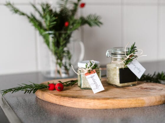 Nachhaltige Weihnachtsgeschenke Küche – Kräutersalz