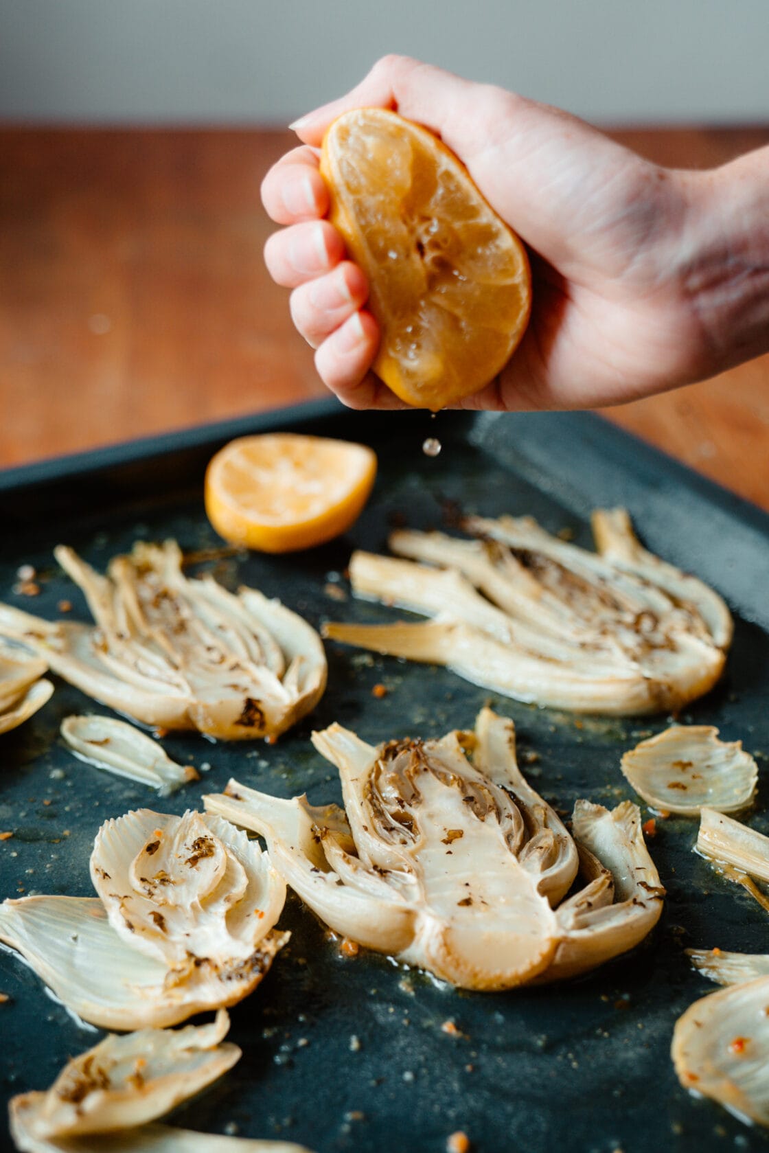 Fenchel aus dem Ofen mit Zitrone - Urkraut