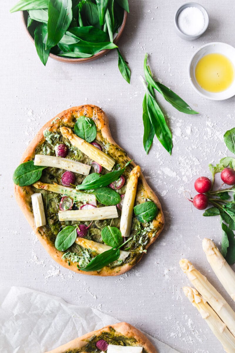 Bärlauch Pizza