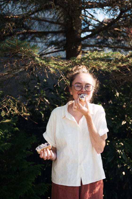 Wilder Heidelbeer-Zopf (vegan) - Urkraut