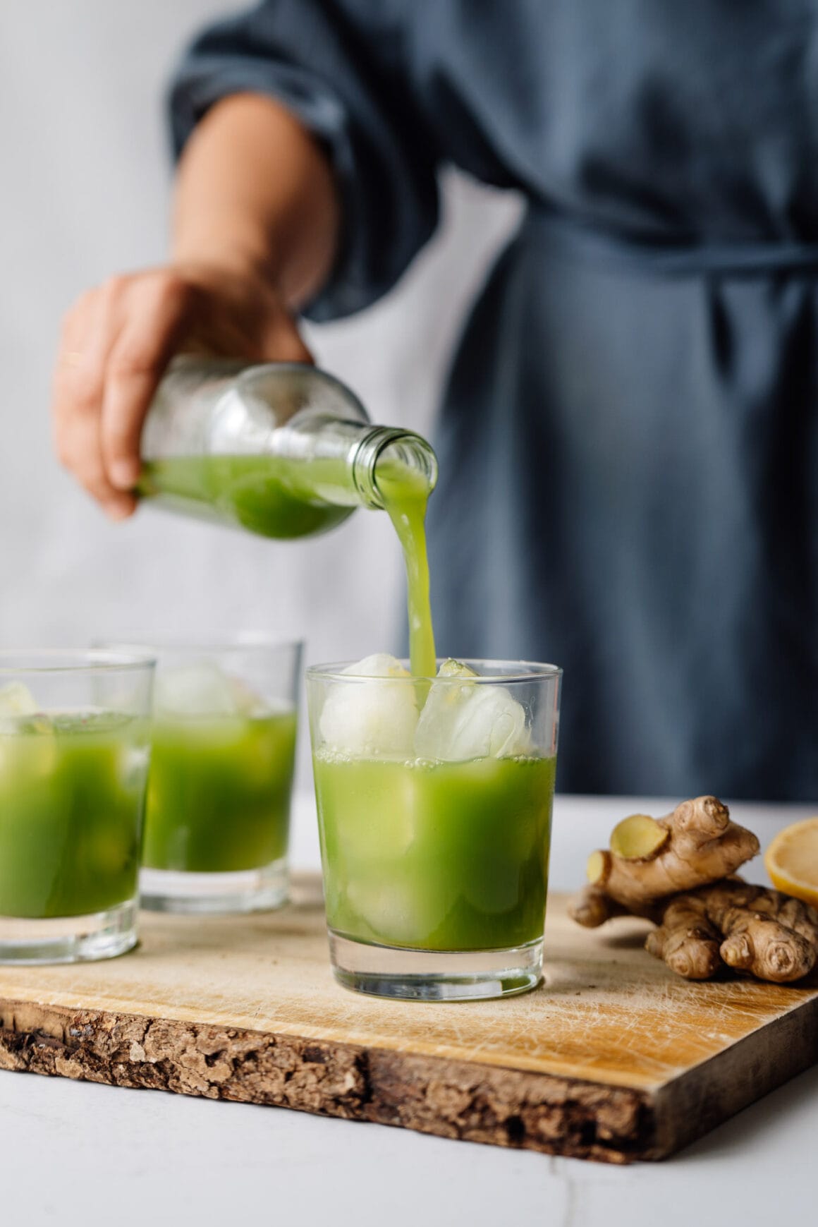Gurken-Limonade: Rezept im Gemüse-Kochbuch "Liebes Gemüse" von Urkraut