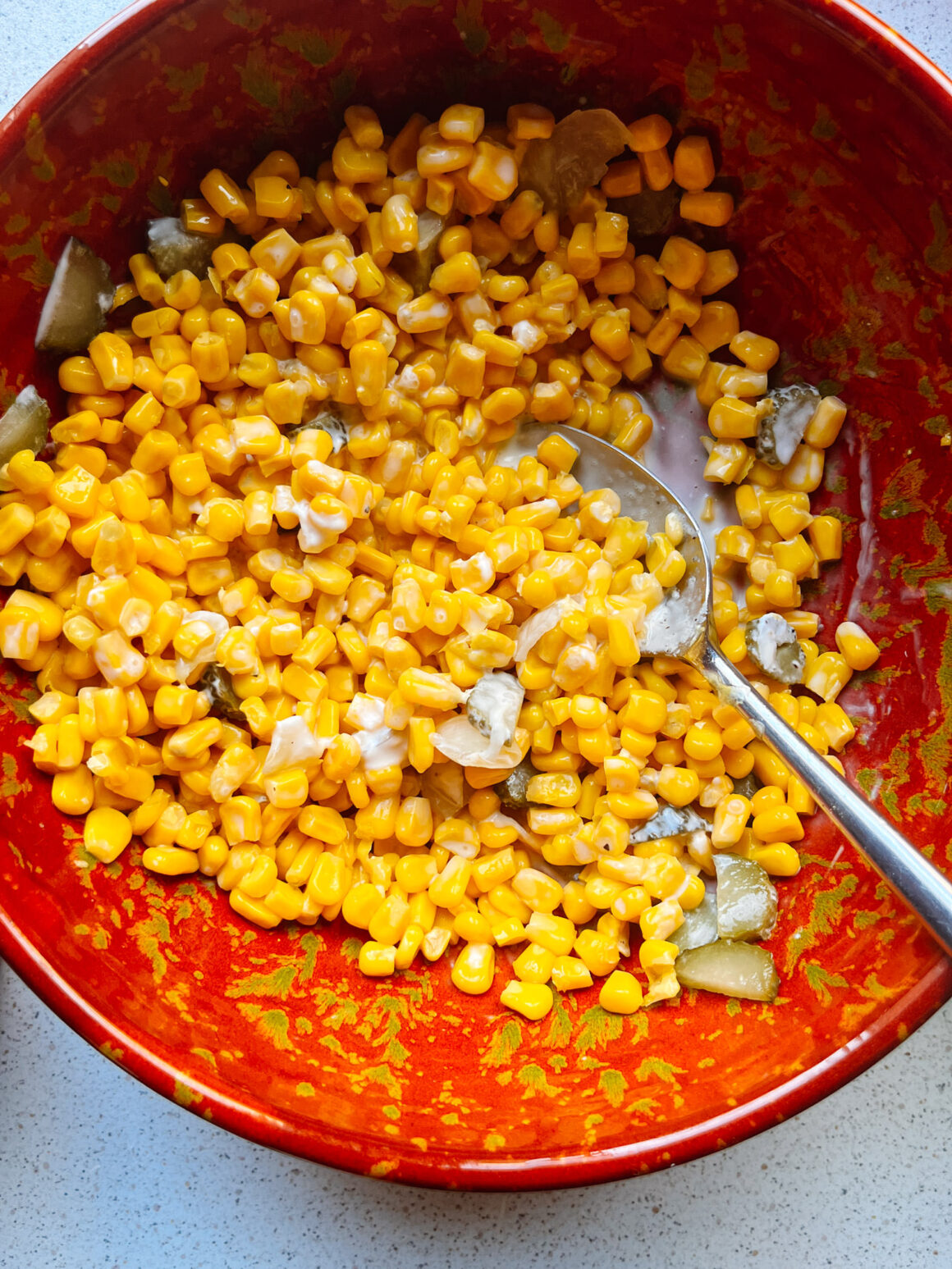 Maissalat zubereiten