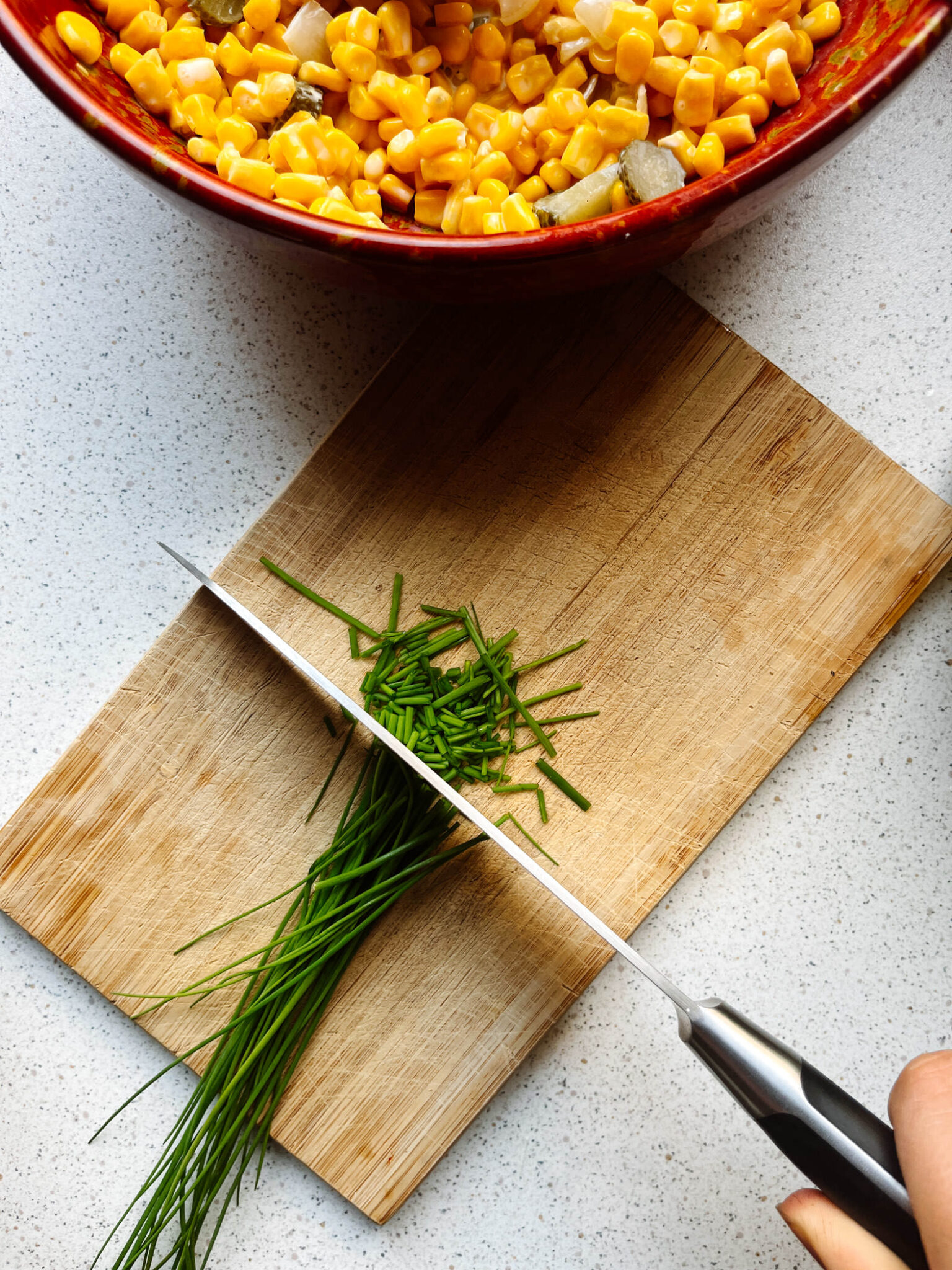Schneller Maissalat mit 5 Zutaten - Urkraut Schneller Maissalat mit 5 Zutaten - Urkraut